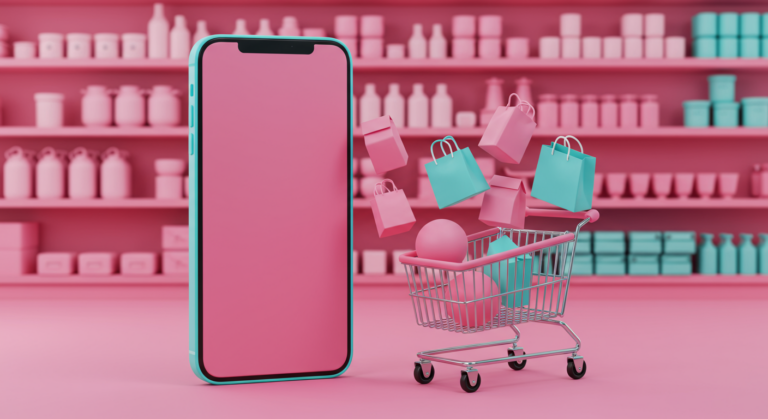 Interface panier smartphone TikTok Shop France